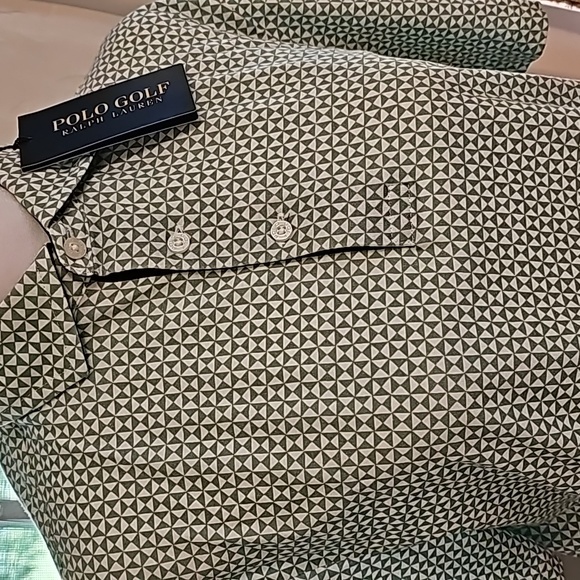 NWT  Ralph Lauren Polo Golf Mens button down shirt Size Small - Picture 3 of 8